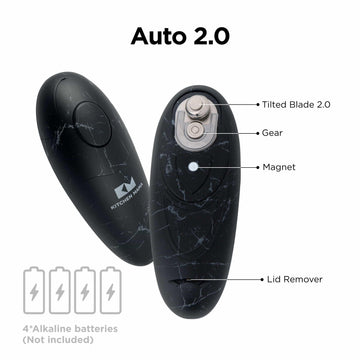 Auto 2.0 Electric Can Opener- Limited Marble Edition - Kitchen Mama