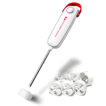 Silkwhisk Electric Milk Frother & 6-Pack Replacement