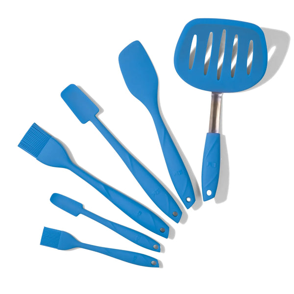 WaltzGrip Platinum Silicone Utensil Set