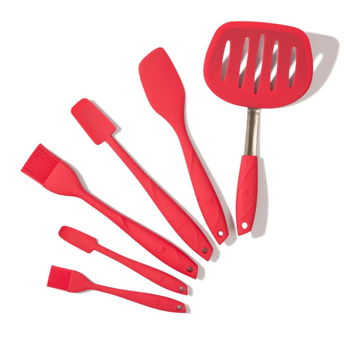 WaltzGrip Platinum Silicone Utensil Set