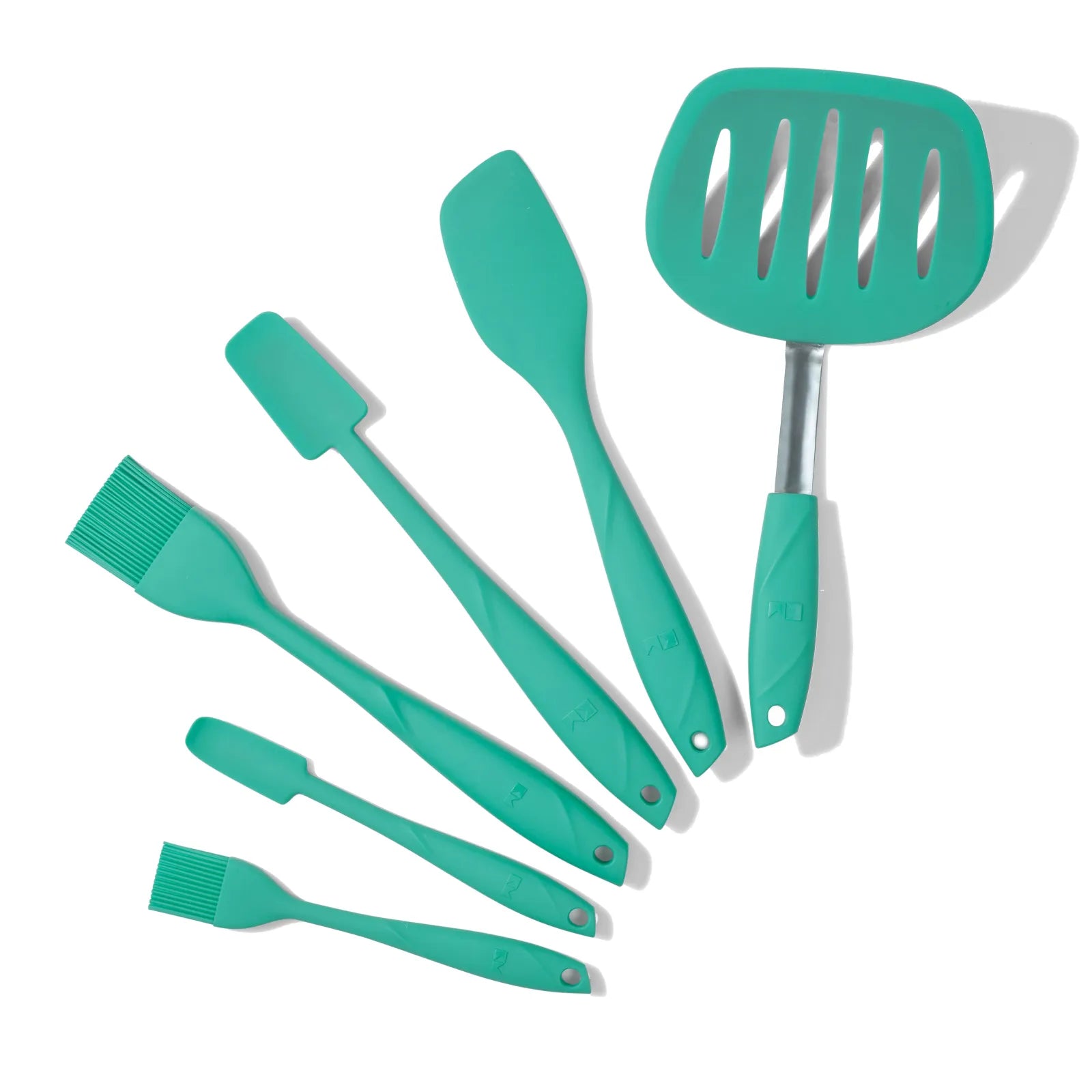 WaltzGrip Platinum Silicone Utensils Set