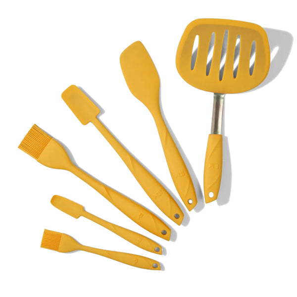 WaltzGrip Platinum Silicone Utensil Set