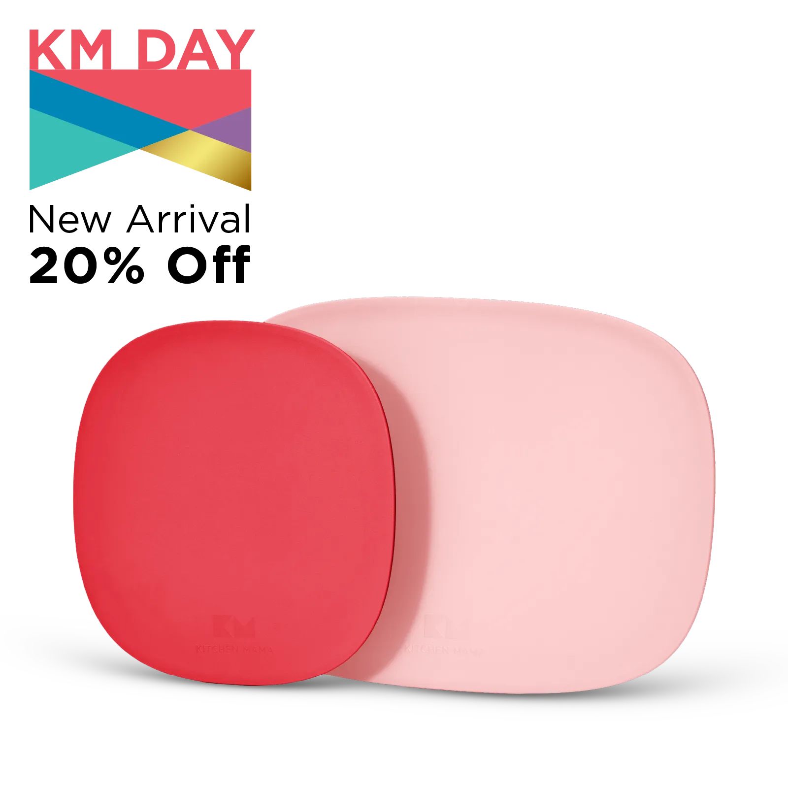 Kitchen Mama Cutting Board Red