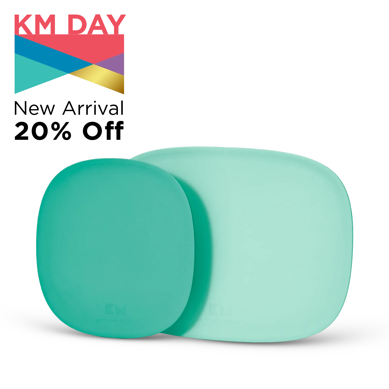 Kitchen Mama Cutting Board Teal