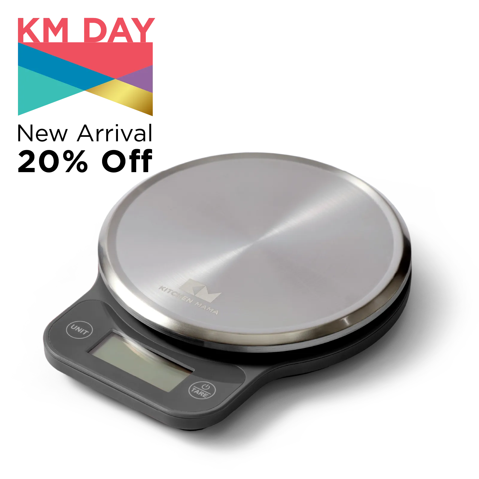 Q-Series Digital Food Scale Metal Gray