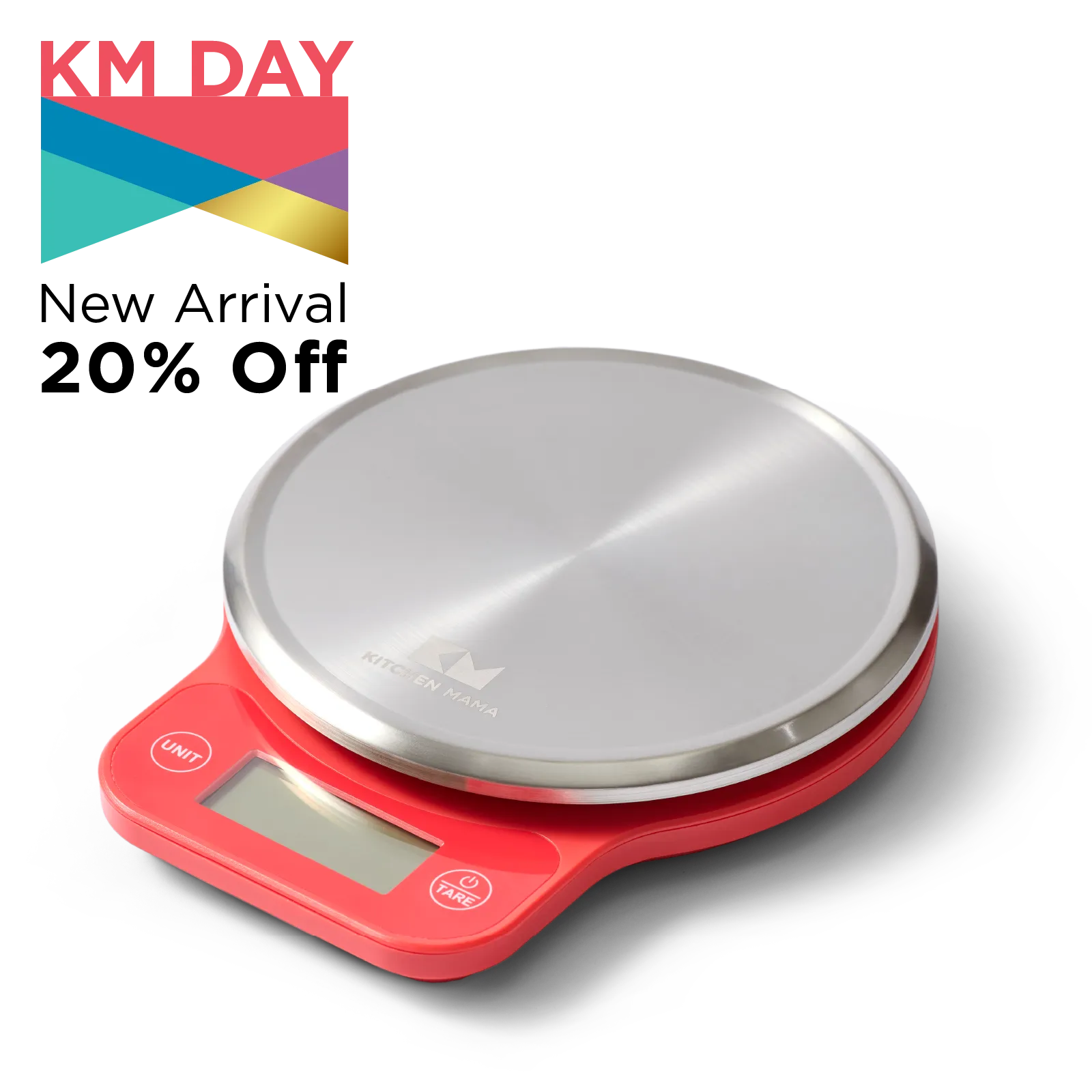 Q-Series Digital Food Scale Red