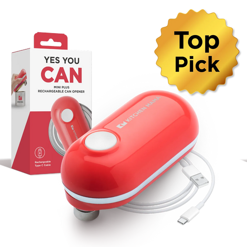 Mini Plus Electric Can Opener – Rechargeable and Portable