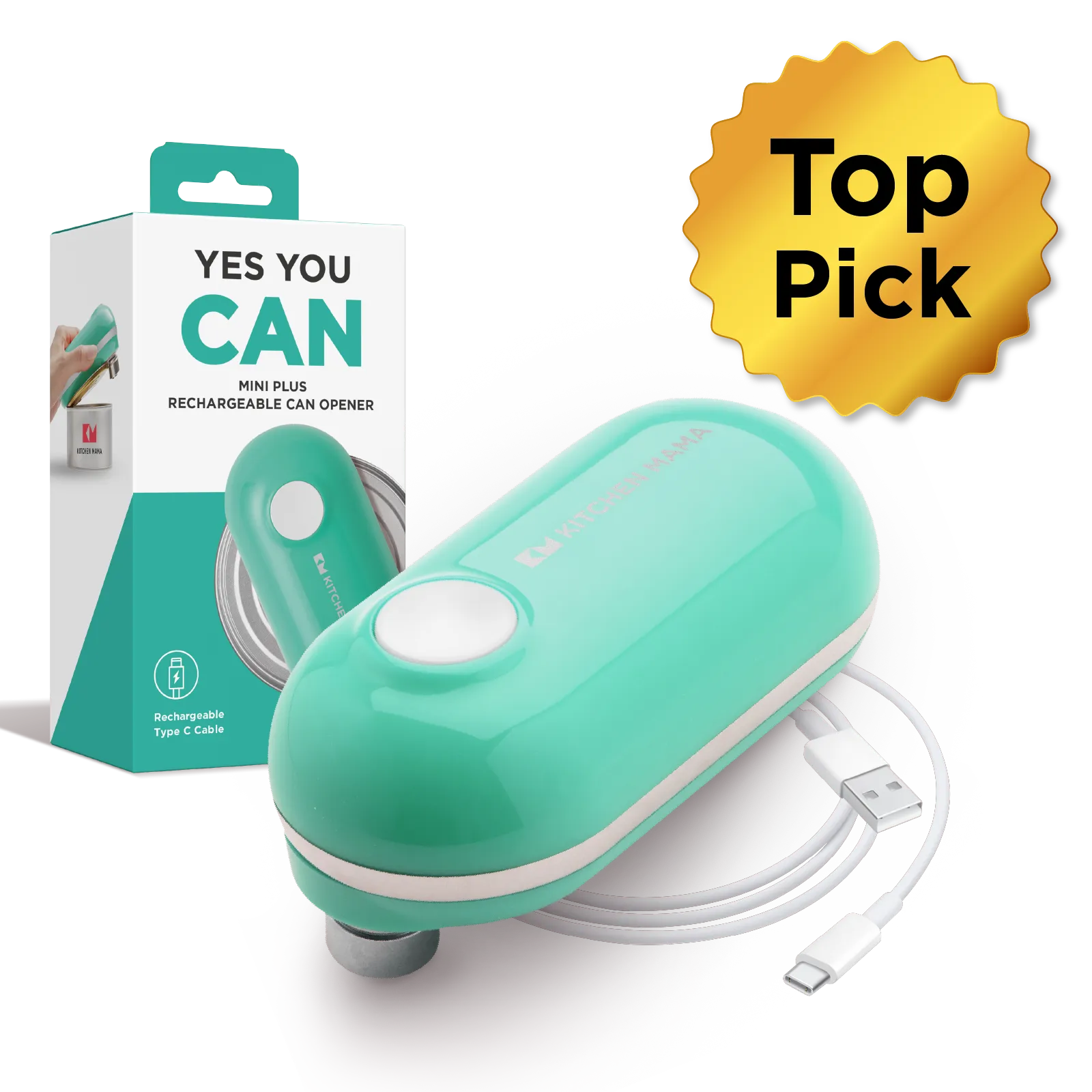 Mini Plus Electric Can Opener – Rechargeable and Portable