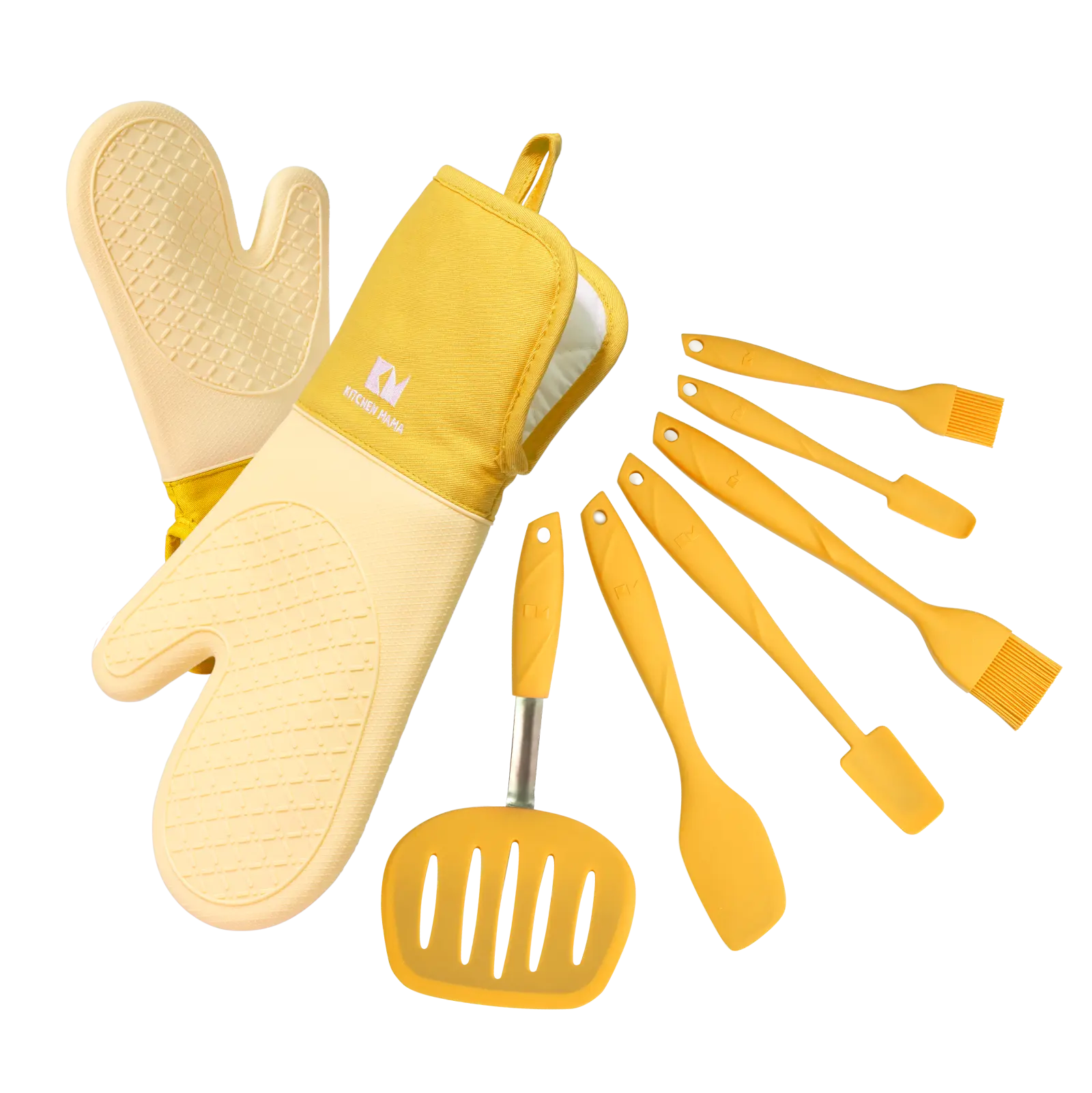 Bundle Oven Mitts & Silicone Set