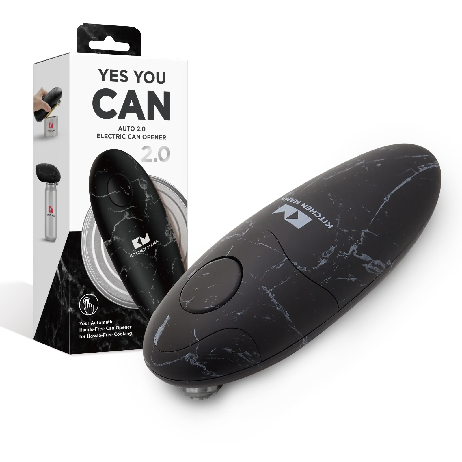 Auto 2.0 Electric Can Opener- Limited Marble Edition - Kitchen Mama