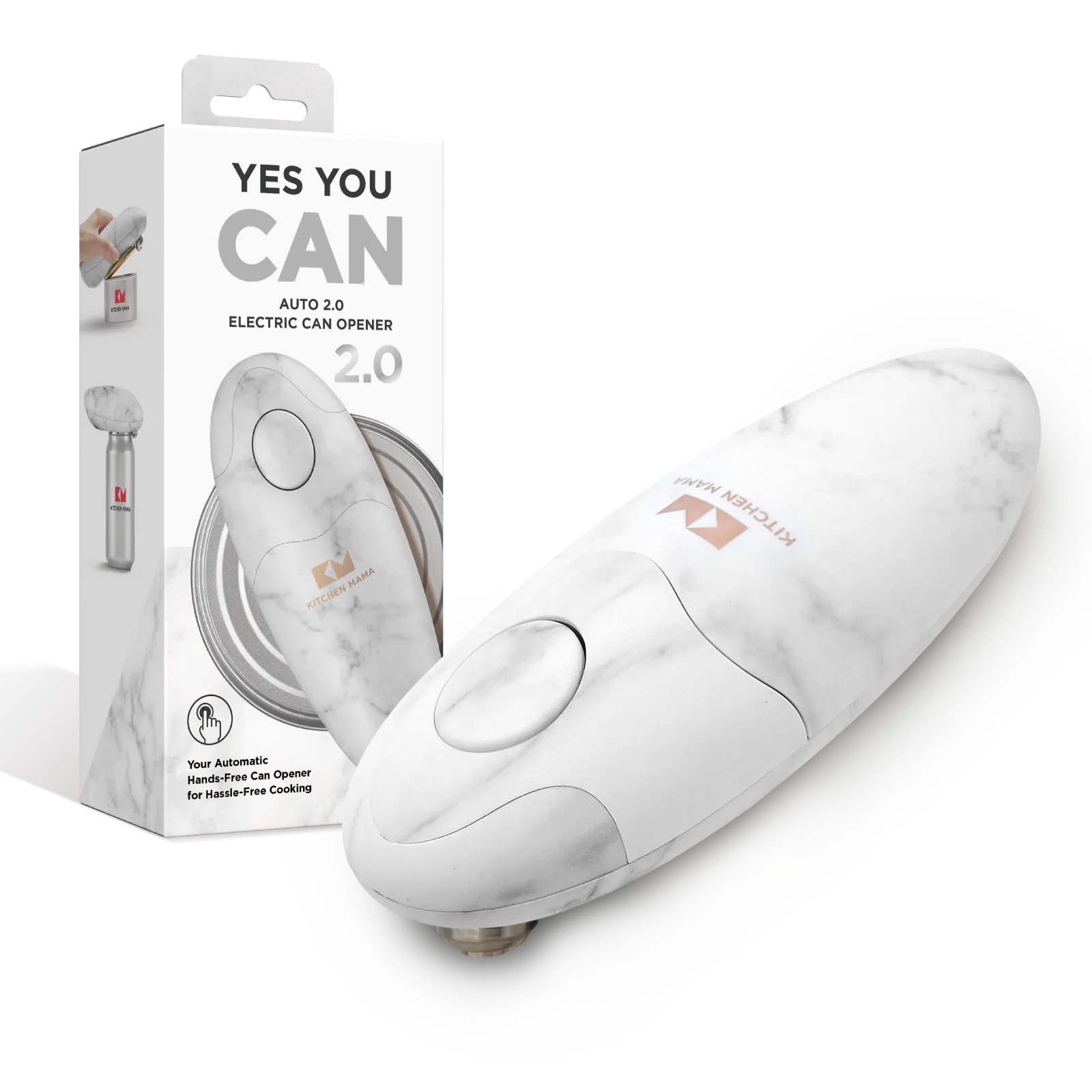 Auto 2.0 Electric Can Opener- Limited Marble Edition - Kitchen Mama