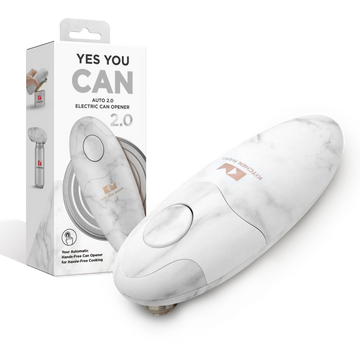 Auto 2.0 Electric Can Opener- Limited Marble Edition - Kitchen Mama