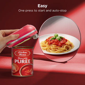 Mini Plus Electric Can Opener & Epic One Multifunction Opener (White)