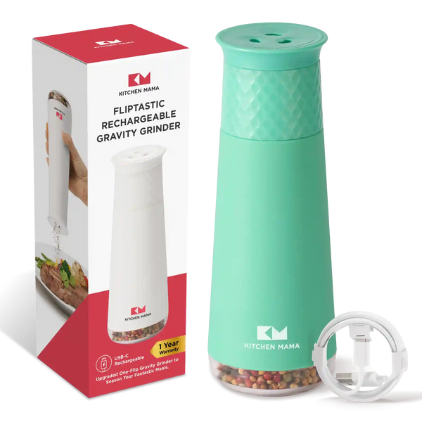 Fliptastic Rechargeable Gravity Grinder Teal