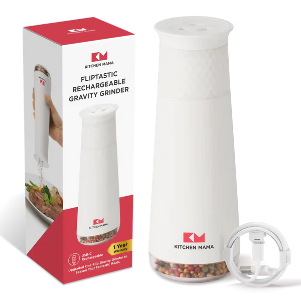 Fliptastic Rechargeable Gravity Grinder White