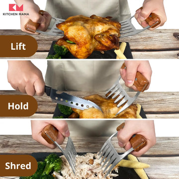 Meat Shredder Claws (A Set of 2) + Pouch Bag
