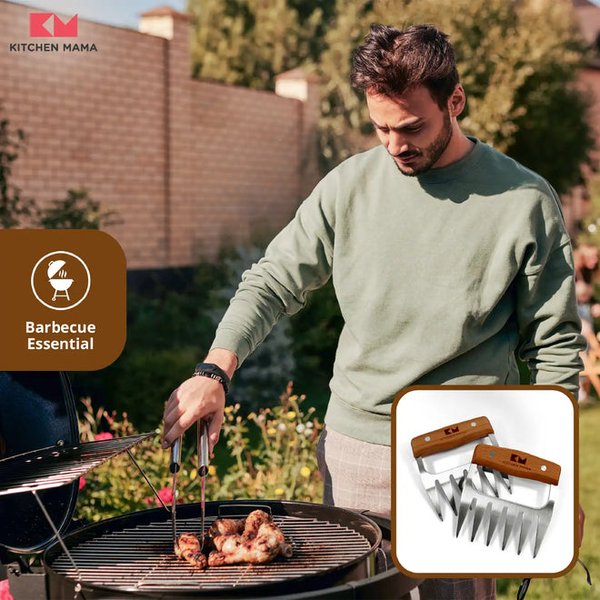 Meat Shredder Claws (A Set of 2) + Pouch Bag