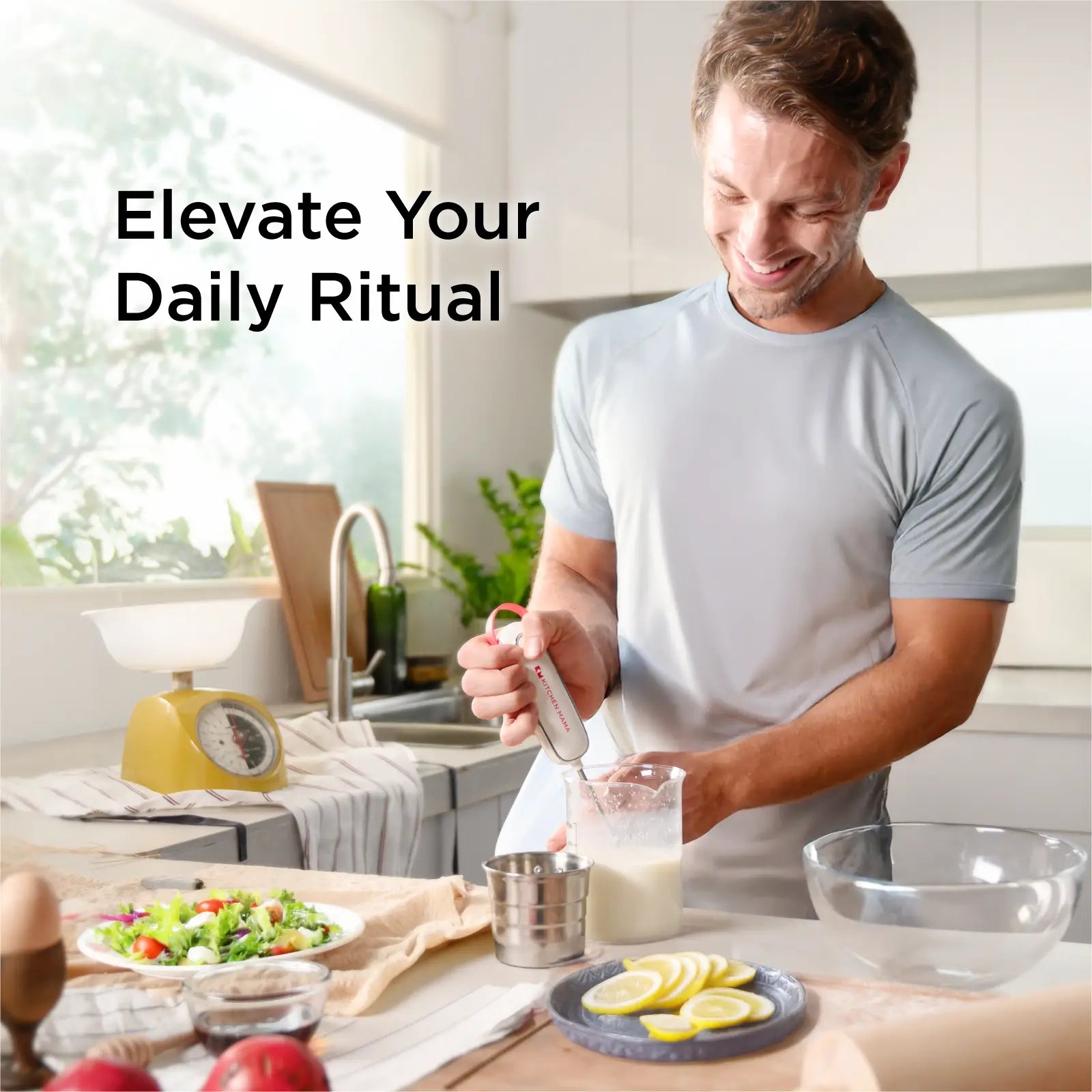 Electric Milk Frother - Elevate Your Daily Ritual