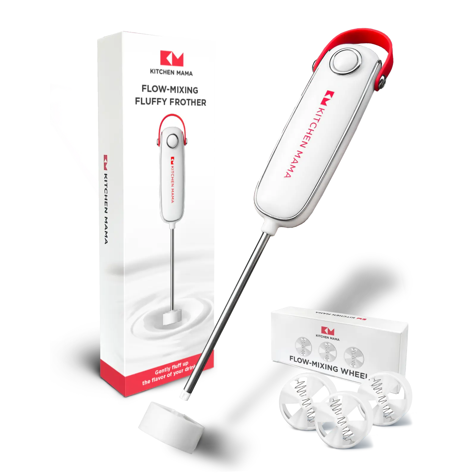 Silkwhisk Electric Milk Frother + Replacement Head