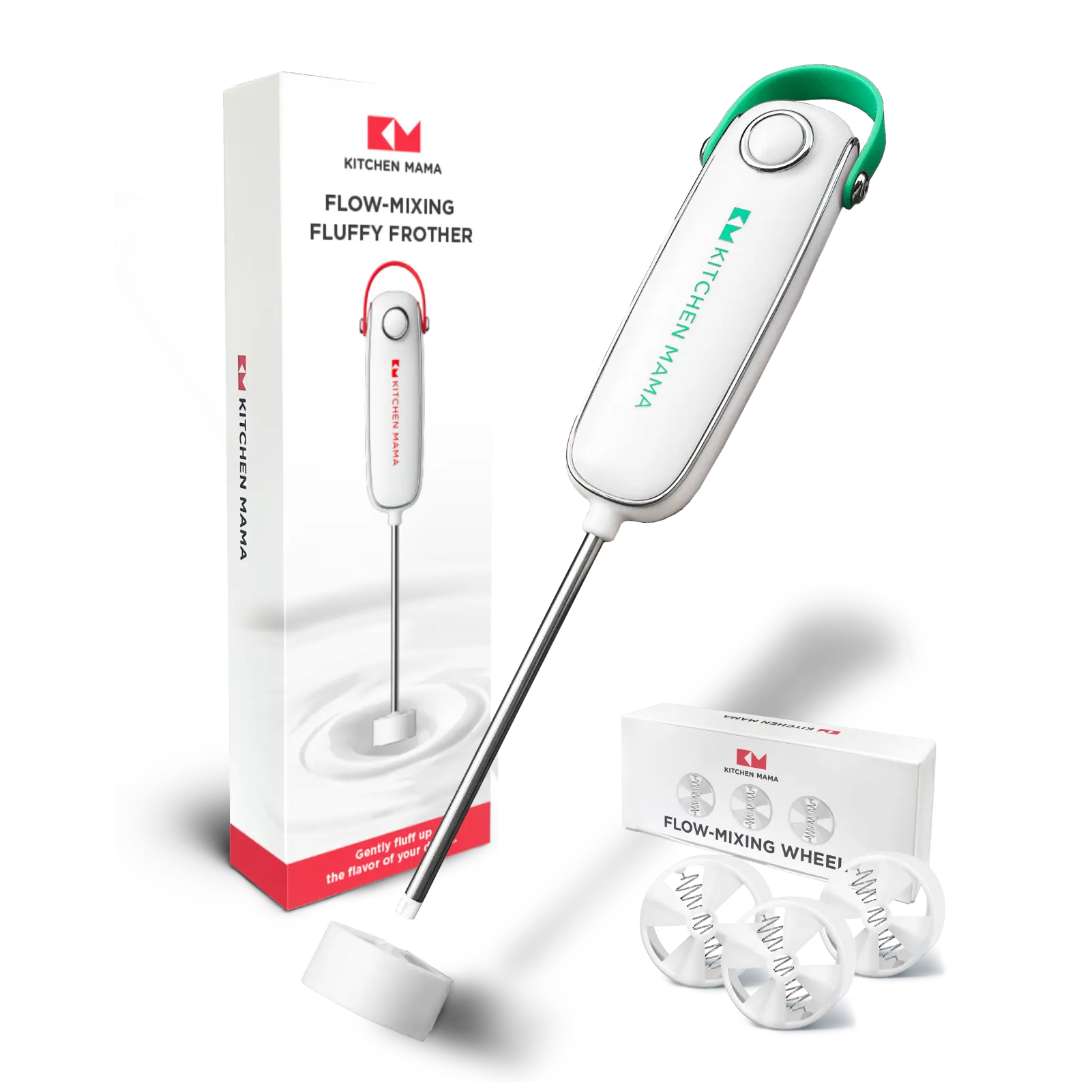 Silkwhisk Electric Milk Frother + Replacement Head