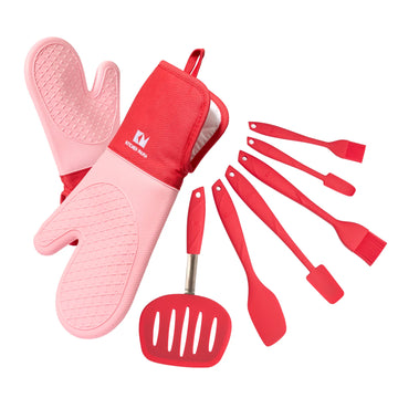 Bundle Oven Mitts & Silicone Set