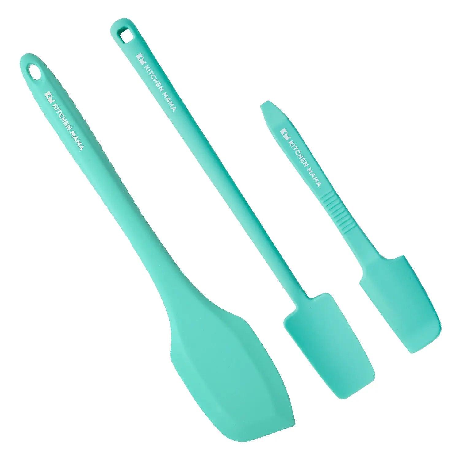 Kitchen Mama Mother's Day Special Spatulas Set, 24SPMOM-T, Teal