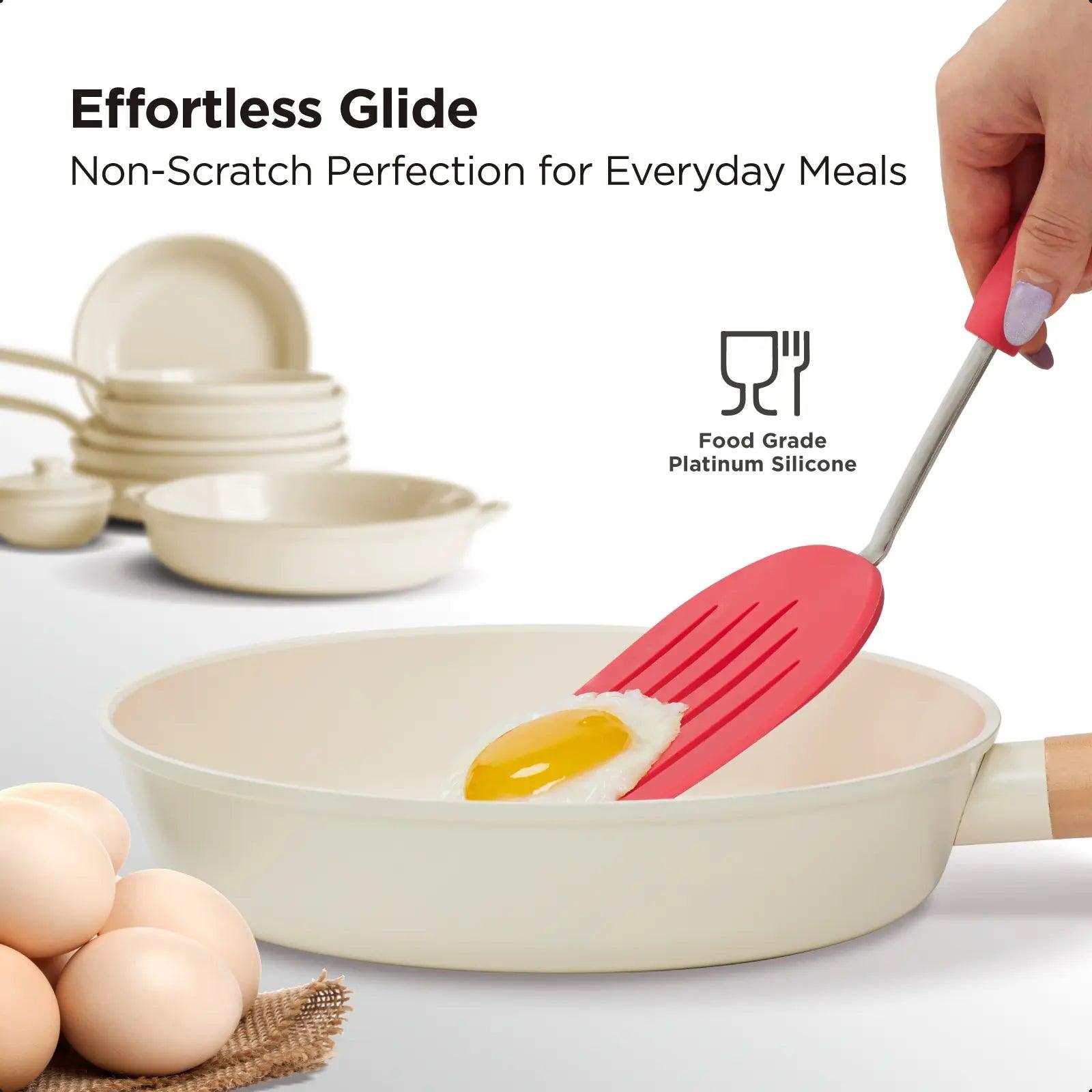 WALTZGRIP Platinum Silicone Pancake Turner - Kitchen Mama