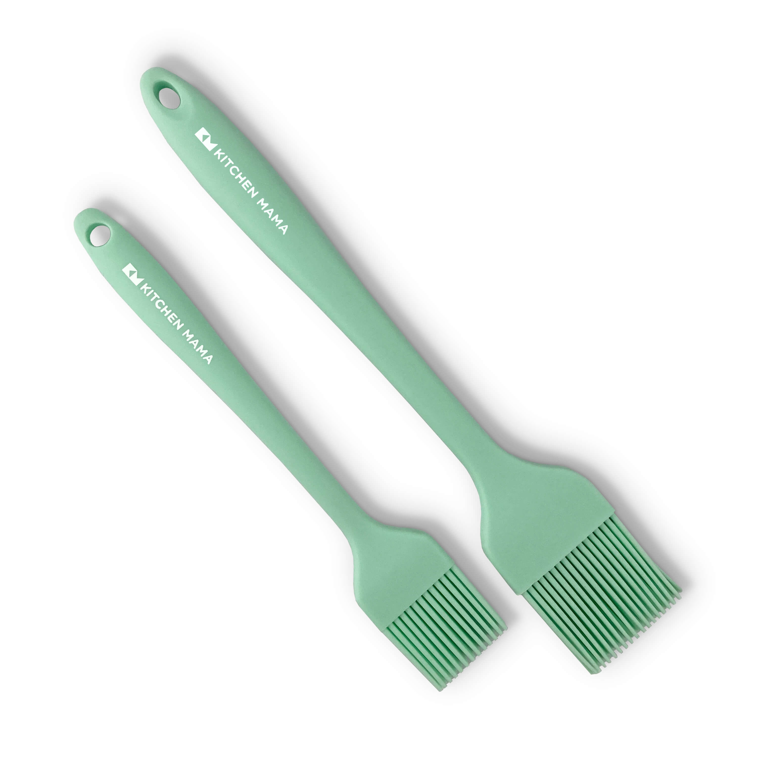 Kitchen Mama Silicone Basting Pastry Brush (A Set of 2), Teal, SP0120-T,
